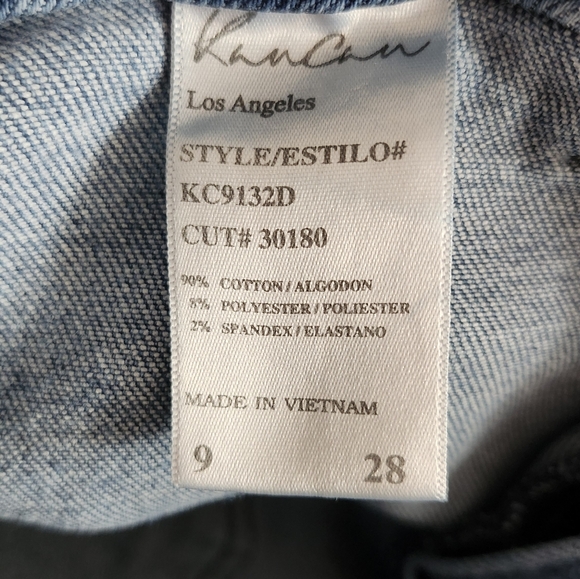 KanCan Light Blue Flare & Wide Leg Jeans - Picture 2 of 3